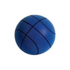 Ballon De Basket Silencieux De 21 Cm Pour L'intérieur Et L'extérieur - Bleu