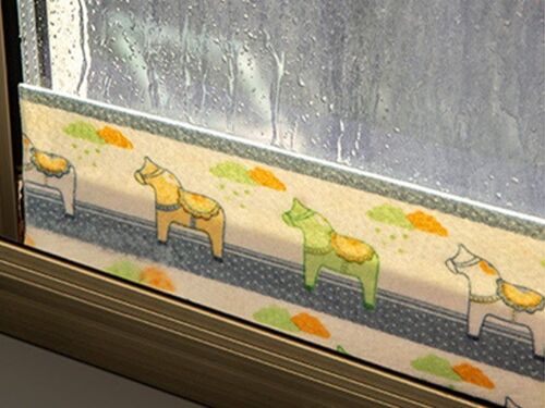 Lot de 3 rouleaux de ruban adhésif pour calfeutrage de cuisine et de salle de bain