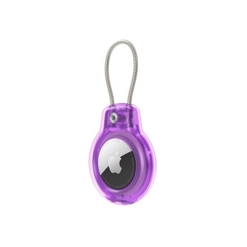 Étui De Protection Violet Pour Apple Airtag ¿ Support Sécurisé