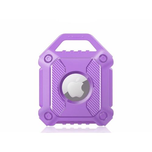 Étui Violet Résistant À L'eau Pour Apple Airtag ¿ Support Léger Et Durable