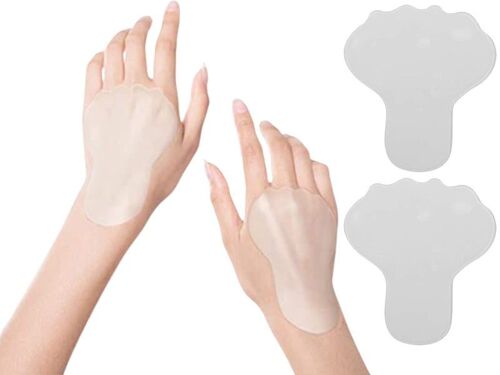 Patchs Antirides Réutilisables Pour Les Mains : 2 Paires De Coussinets En Gel De Silicone Pour Une Peau Plus Lisse