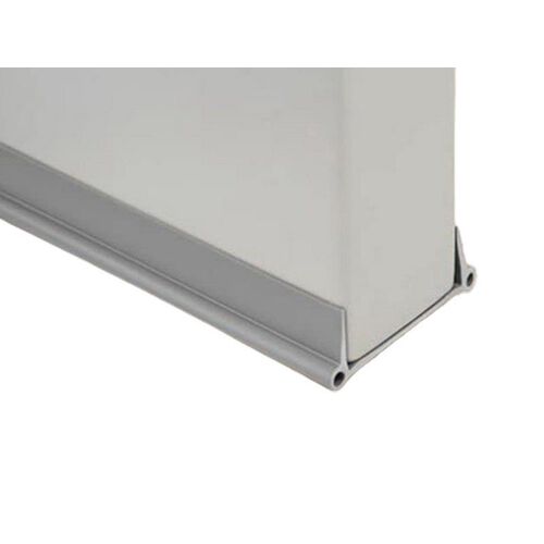 Joint d'étanchéité pour porte, gris, 96 x 5,5 cm, PVC, pour espace de 0,3 à 1 cm