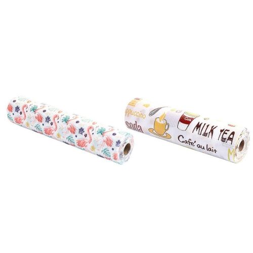 Tapis De Cuisine Anti-Humidité 300 Cm - 2 Rouleaux, Antidérapant, Facile À Nettoyer, Taille Personnalisable, Utilisation Polyvalente