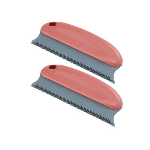 Lot de 2 brosses pour enlever les poils d'animaux, pour nettoyer les canapés, les tapis et les vêtements