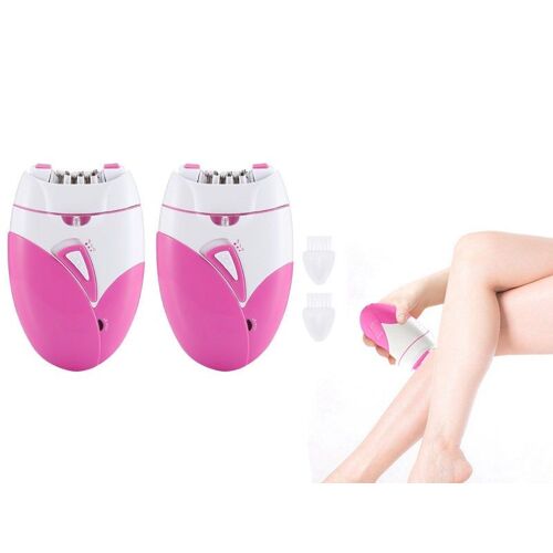Épilateur Électrique Pour Femmes, Sans Fil Et Rechargeable, Double Vitesse, Lumière Led, Portable Et Facile À Nettoyer