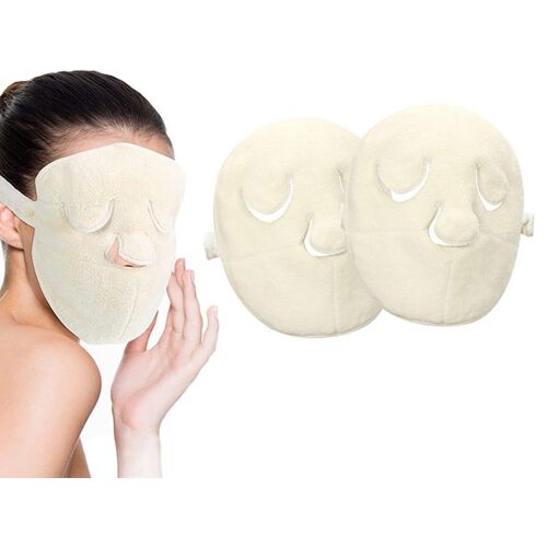 Masques Réutilisables Pour Le Visage, Pour Le Bain De Vapeur Et Les Soins De La Peau - Lot De 2