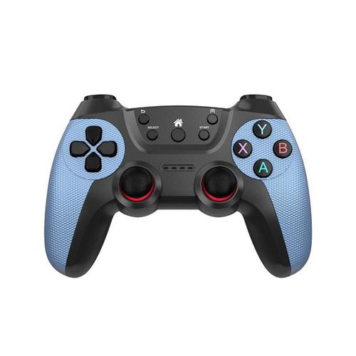 Manette De Jeu Sans Fil 2,4 Ghz Pour Android, Pc Et Ps3 ¿ Bleu