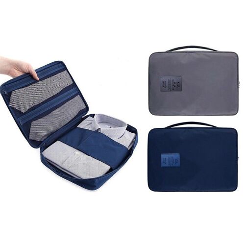 Sac de rangement pour chemises et cravates - Pochette de rangement de voyage pour chemises et accessoires - Lot de 2