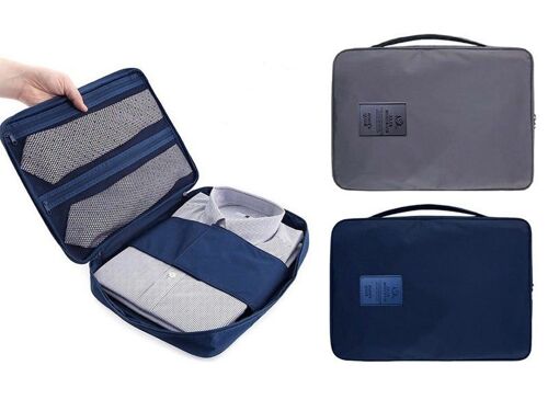 Sac de rangement pour chemises et cravates - Pochette de rangement de voyage pour chemises et accessoires - Lot de 2