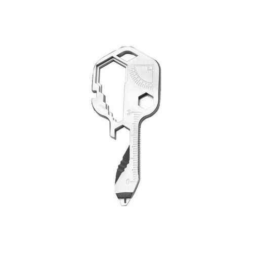 Porte-Clés Multifonction 24 En 1 - Acier Inoxydable