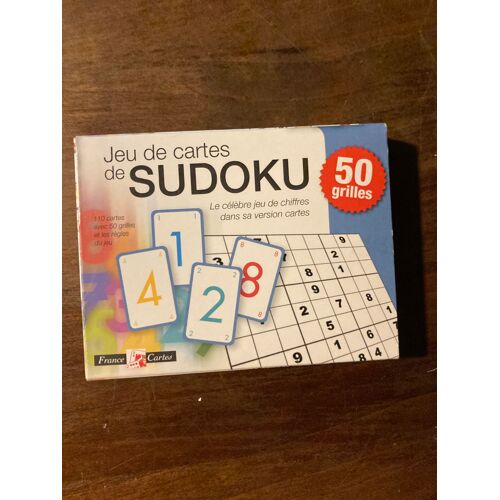 Jeu De Cartes Desudoku