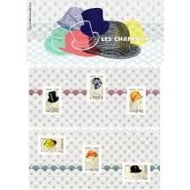 Mode : Les Chapeaux Masculins Et Féminins Blocs Souvenir N° 147 148 Année 2018 N° 5277 54278 5279 5280 5281 5282 Yvert Et Tellier Luxe
