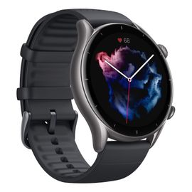 Amazfit GTR 3 3,53 cm (1.39") AMOLED Numérique 454 x 454 pixels Écran tactile Noir GPS (satellite)