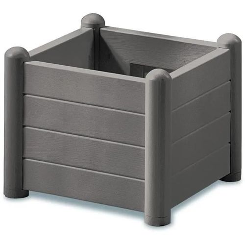 Stefanplast - Bac A Fleur Italia - Carre Stone Gris
