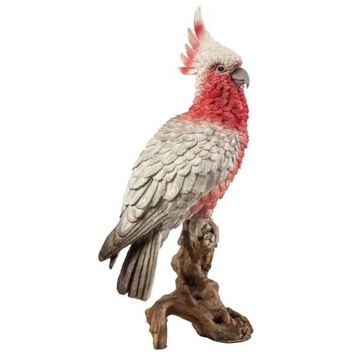 STATUETTA CACATUA GANG GANG CM.33 VETRORESINA