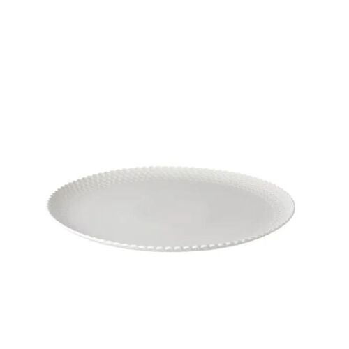 Assiette À Gâteau - La Porcellana Bianca - Momenti - Porcelaine - 34 Cm - Élégante Et Durable