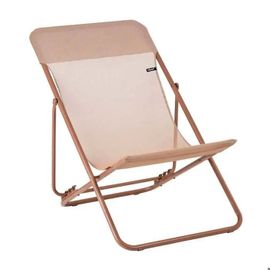 Sdraio Maxi Transat Batyline Arancione Canyon Lafuma Giardino Esterno