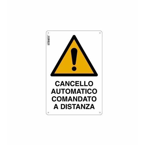 Plv - Affiche - Chevalet - Poster Targo Timbri Cartel Portail Automatique C.D. 20 X 30 Aluminium [Targotimbri]