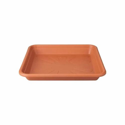 Elho Sottovaso Universal Saucer Square 20cm Terra