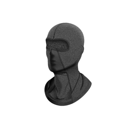 Cagoule Grise Pour Le Visage, Masque De Ski D'hiver, Protection Coupe-Vent Pour L'extérieur