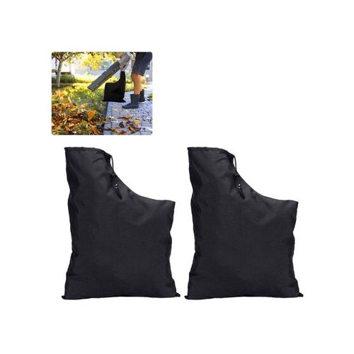 Sac de rechange pour souffleur de feuilles avec fermeture éclair (lot de 2)
