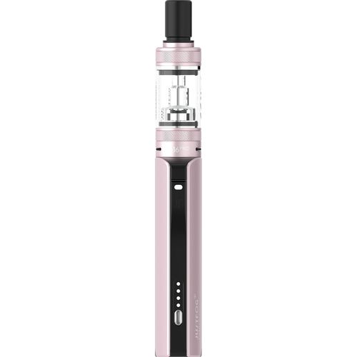 anw-Q16 Pro Cigarette Électronique Kit Complet ¿ Batterie Rechargeable 900 Mah, Résistance Incluse 1.6 Ohm, Atomiseur 1,9 Ml, 4 Niveaux De Puissance, Vapoteuse Électronique Compacte [Rose]
