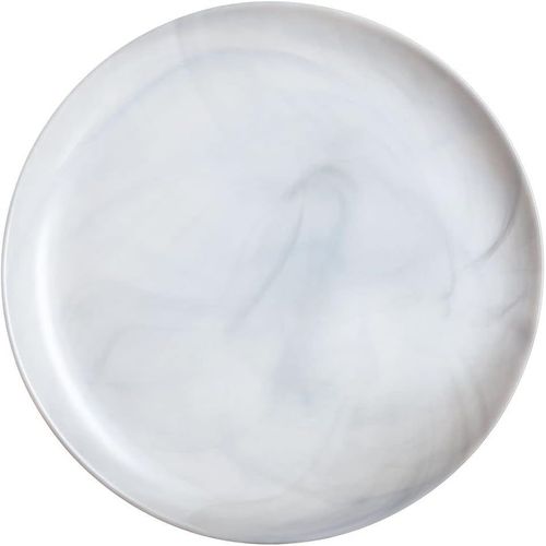 Meimie-Assiette Grise 25cm Diwali Marble