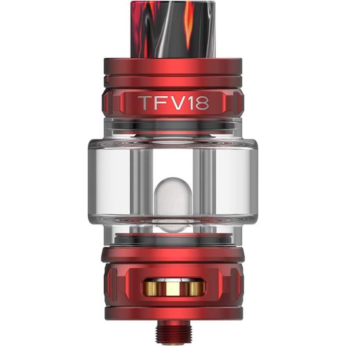 anw-Cuve Smok Tfv18 Cuve 7,5Ml Sub Ohm Cuve 31,6Mm Atomiseur Électronique Adapté À La Cigarette Tfv18 Maille Tfv18 Maille Double Rba Bobine Sans Nicotine