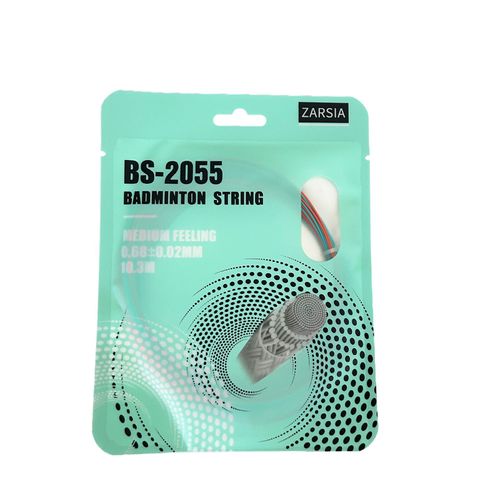 Tobagpa-2055 Corde De Badminton D'entraînement,Ficelle Durable De Raquette De Badminton,0.70mm 10m 5 Pcs/Lot -Bleu Rouge