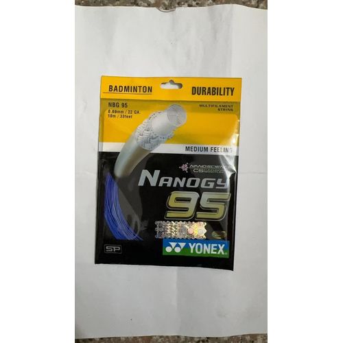 Yonex-Corde De Badminton Durable Et À Haute Élasticité,Bg95,0.69mm -Bg95-Bleu