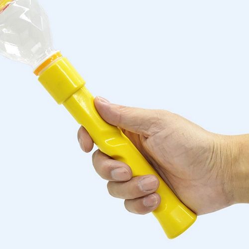 Nouvelle Raquette De Badminton Portable D'entraînement,Équipement De Sport,Améliore La Prise En Main,Corrige La Force Des Doigts Et Des Poignets -Jaune