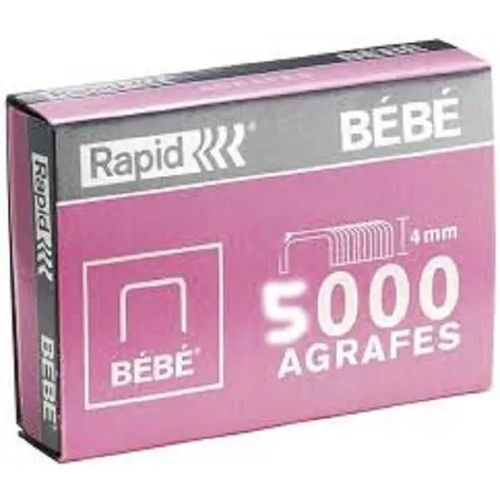 Rapid Lot De 3 X 5000 Agrafes Cuivrée