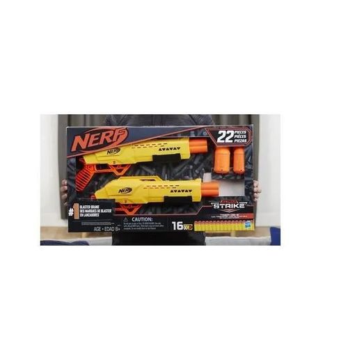 Hasbro Nerf Alphastrike - Tiger Db2 - 2 Pistolet A Double Canon + 16 Fléchettes