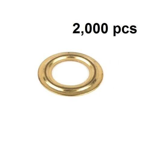 EXPEDIT 2000 pcs RONDELLE BACHE N°12 LAITON JAUNE BHB 830 42 ?illets