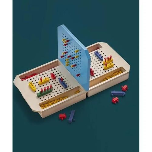 Damart - Jeu En Bois Bataille Navale