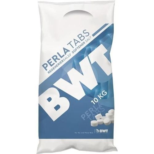 BWT perla tabs 10 kg de sel sous vide BWT-94244 sel régénérant pour systèmes d'eau douce