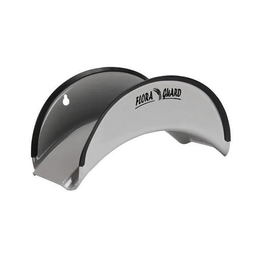 FLORA GUARD Support de Tuyau - Support Mural pour Tuyau D'arrosage, Anti-corrosif (Gris)