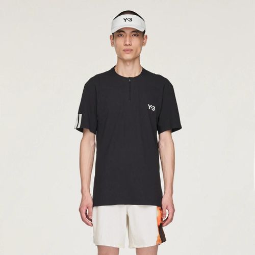 T-Shirt Y-3 Tennis Pro Freelift Zip Adidas - Black - Xs