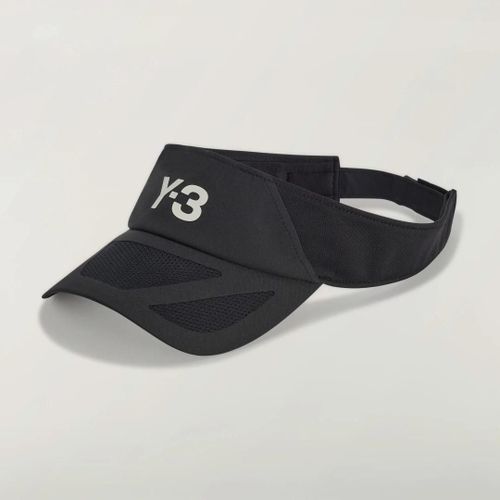 Visière Tennis Y-3 Climacool Adidas - Black / Orbit Grey - Adultes (L/Xl)