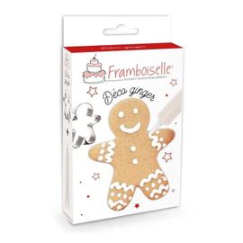 Decoupoir - Emporte-Piece Framboiselle - Fra9753 - Kit Deco Biscuits Gingerman