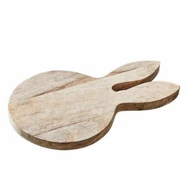 Loberon - Planche A Découper Nante Forme Lapin En Bois Manguier 26/15/2/15 Cm