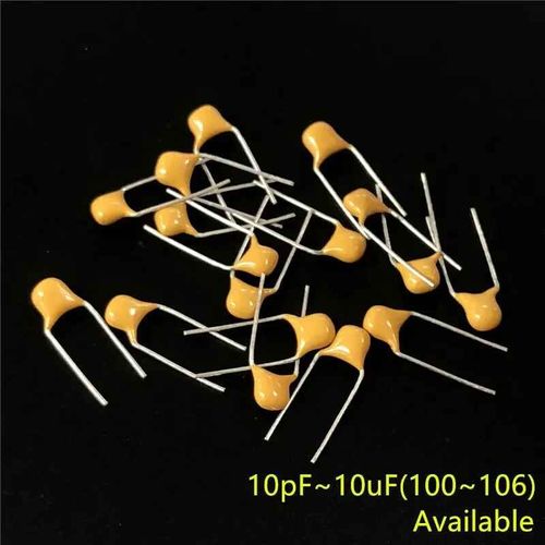 Condensateur céramique multicouche,50V (100   100) 10pF   10uF 106 102 103 104 22pF 1nF 10nF 100nF 105 uF 0.01uF 1uF P = 0.1mm,5.08 pièces/lot - Type 151(150pF) 100pcs