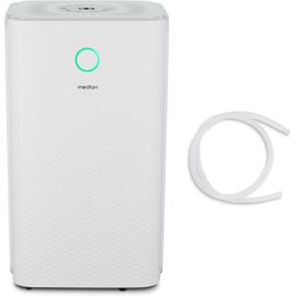 Déshumidificateur (électrique, réservoir d'eau de 2 litres, jusqu'à 15 m², 3 Modes, 2 Niveaux de Puissance, minuterie, 38db Silencieux, MD12047)