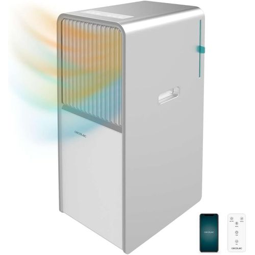 Climatiseur Portable ForceClima 9150 Style. 9000 BTU, Surface de 16 m², Écran LED, 4 Modes et 2 Vitesses, Minuterie, Roues Multidirectionnelles 360º