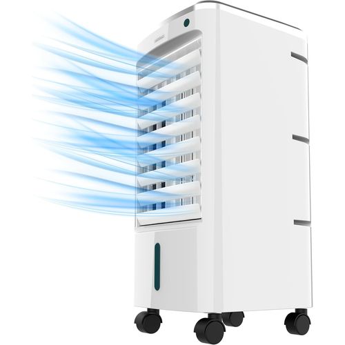 - Rafraîchisseur d'Air EnergySilence 3500 Cool Compact Smart - 60 W, Diamètre 104 cm, 3 Vitesses, Diffuseur d'Arômes et Oscillation 50°, Utilisation Facile, Poignée de Transport