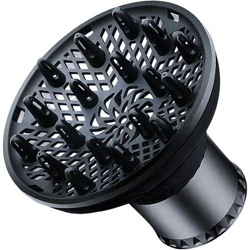 Diffuseur universel pour sèche-cheveux pour coiffure cheveux bouclés ou ondulés, séchage et gain de volume maximum sans frisottis, diffuseur cheveux bouclés