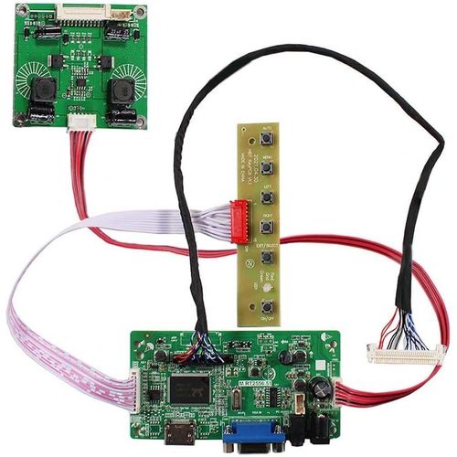 Carte Contrôleur Vga 30 Pin Edp Pour Écran Lcd 27" 2560X1440 2K Lm270Wq1-Sda1 Lm270Wq1-Sda2 Wled