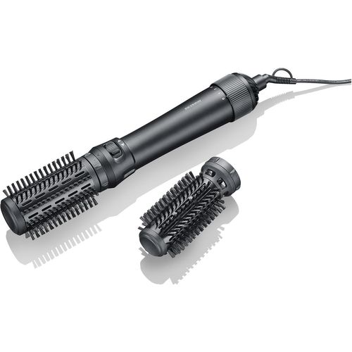 Brosse Soufflante Rotative Avec Câble Pivotant À 360°, Brosse Électrique Au Revêtement Céramique Et Kératine Pour Des Cheveux Sains Et Brillants, 1 000 W, Noir, Wl 0241