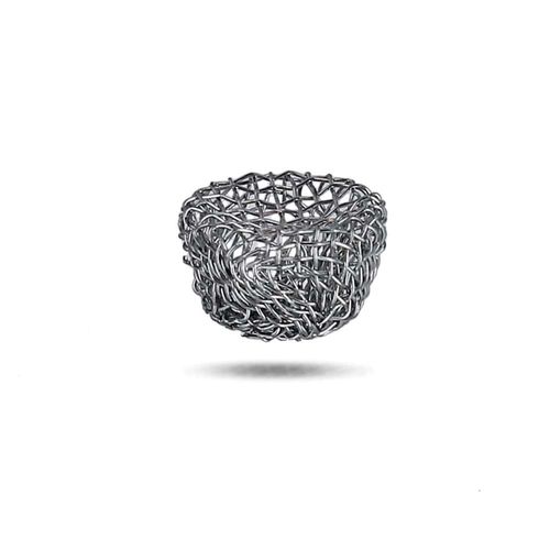 grille en forme de dome pour pipe en bois