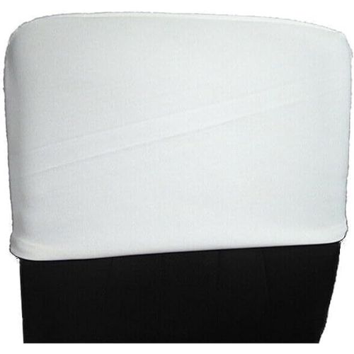 Housse De Coussin De Tête,Housse De Dossier,Chaise,Protection Dorsale (Blanc,35 X 48 Cm)